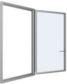 ES Zeroframe Window - ES Finestra Glazing Solutions - Bluebell